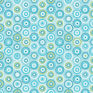 Daisy Up By Contempo For Benartex - Turquoise