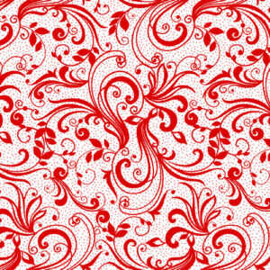 Red Rhapsody By Kanvas Studio For Benartex - White/Red