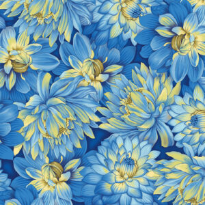 Flower Festival 2 By Benartex - Blue