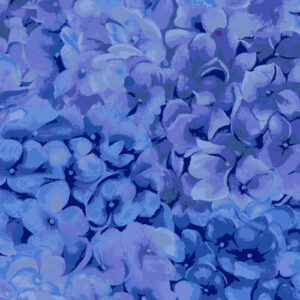 Floral Fantasy By Jinny Beyer For Rjr Fabrics - Sapphire