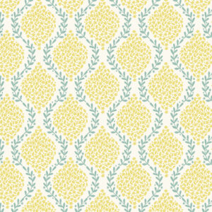 Spring Hare Reloved By Lewis & Irene - Yellow Floral Trellis