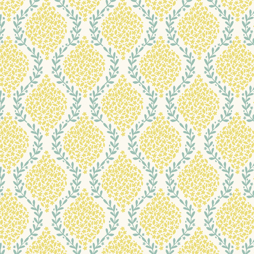 Spring Hare Reloved By Lewis & Irene - Yellow Floral Trellis