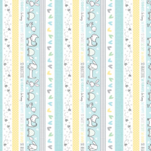 Doodle Baby By Jessica Flick For Benartex - Flannel - Pastel/Multi