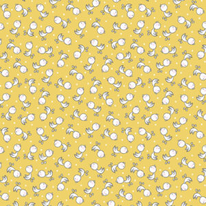 Doodle Baby By Jessica Flick For Benartex - Flannel - Yellow