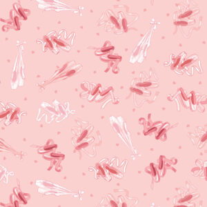 Tutu Cute By Nicole Decamp For Benartex - Digital - Pink