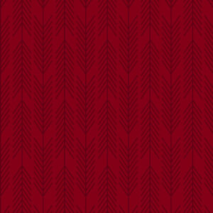 Saariselka By Lewis & Irene - Forest On Dark Red