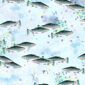 Wild And Wonderful By Rjr Fabrics  - Digiprint - River