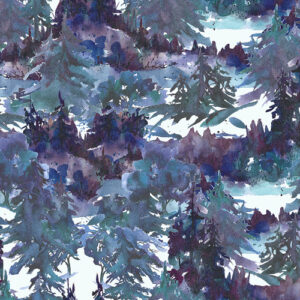 Wild And Wonderful By Rjr Fabrics  - Digiprint - Winter Night