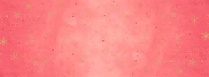 Ombre Flurries Metallic By V & Co. For Moda - Metallic - Hot Pink