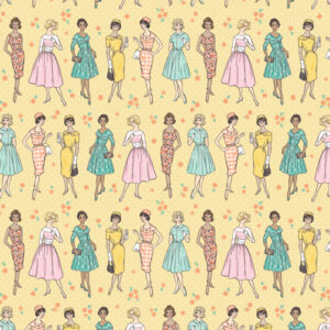 Delightful Department Store By Amy Johnson For Poppie Cotton - Yellow