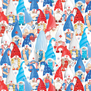 Caring Gnomes By Andi Metz For Benartex - Digital - Multi