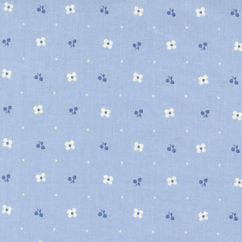 Blueberry Delight By Bunny Hill Designs For Moda - Sky