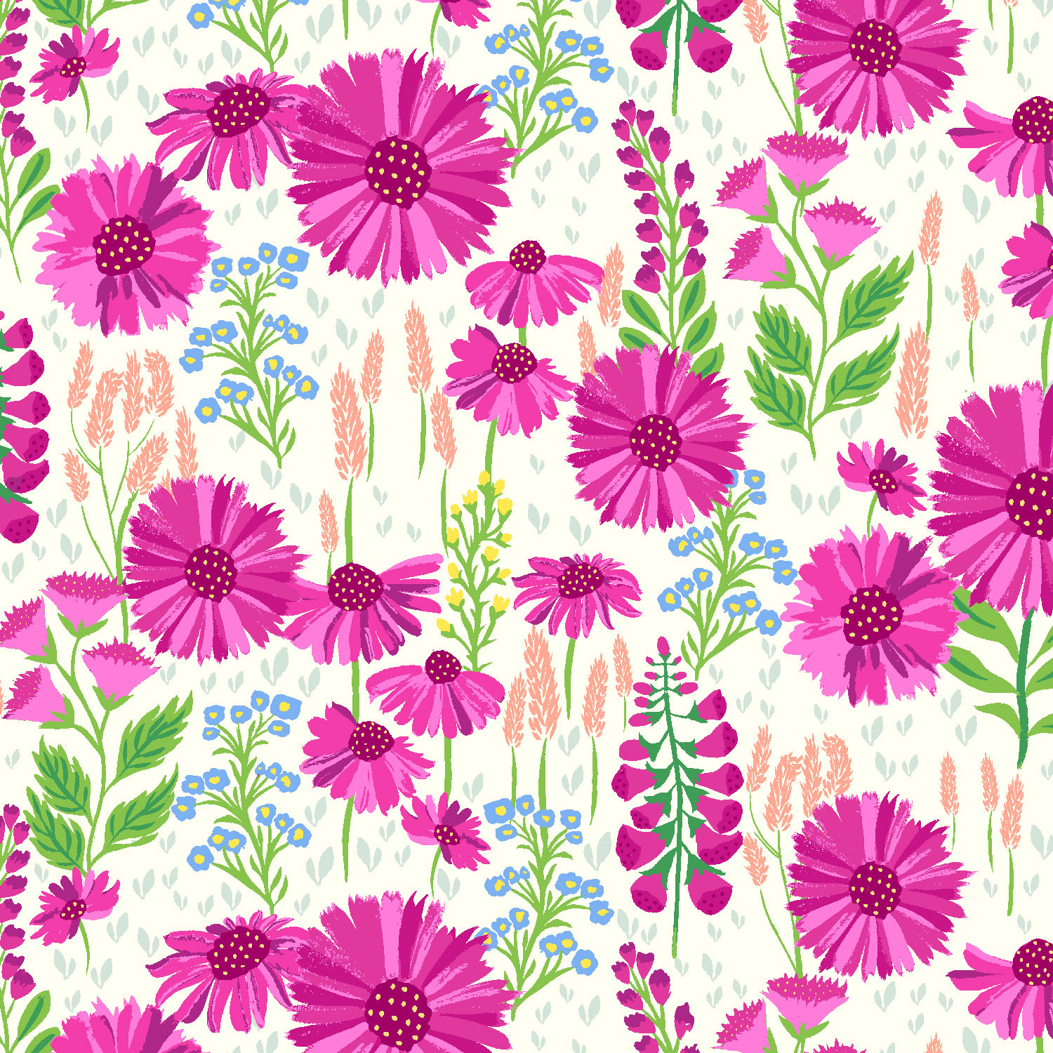 Meadowland By Rjr Studio For Rjr Fabrics - Berry Bloom