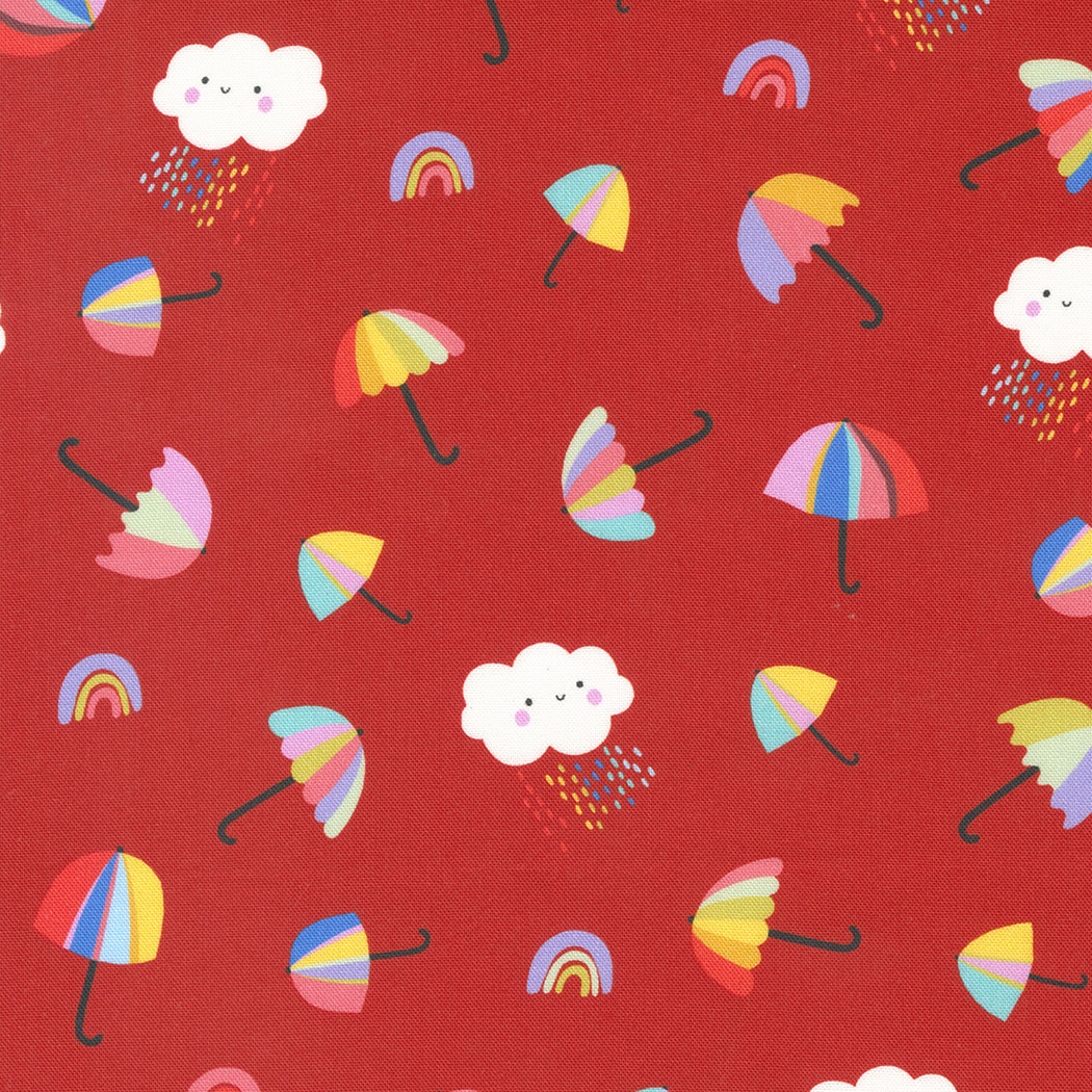 Whatever The Weather By Paper + Cloth For Moda - Rose