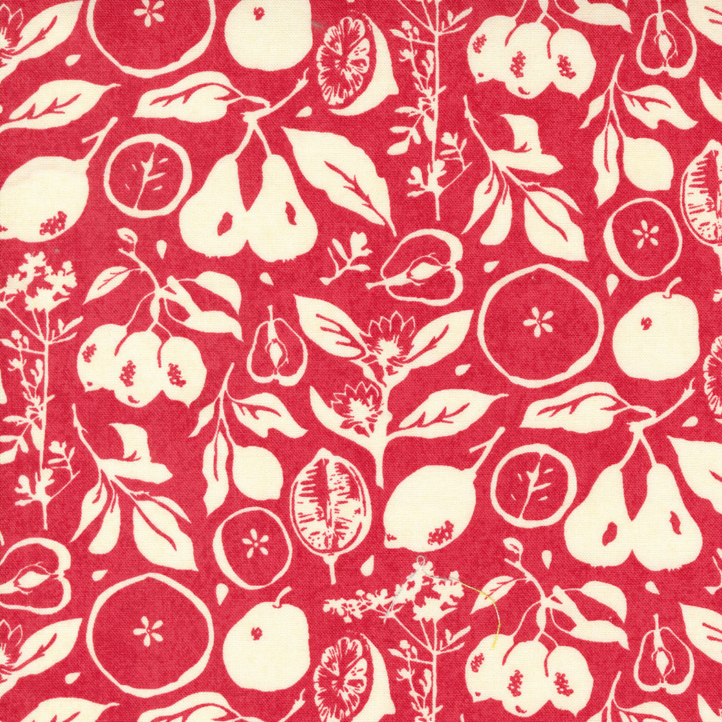 Fruit Loop By Basicgrey For Moda - Rhubarb