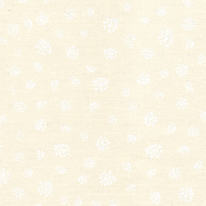 Woodland & Wildflowers By Fancy That Design House For Moda - Cream - White