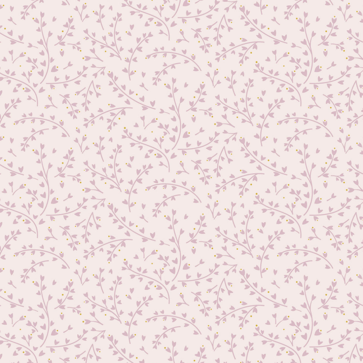 Floral Song By Cassandra Connolly For Lewis & Irene - Natures Gifts Light Pink