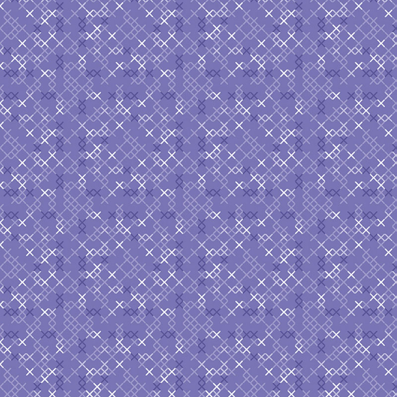 Stitch Garden By Contempo Studio For Benartex - Purple