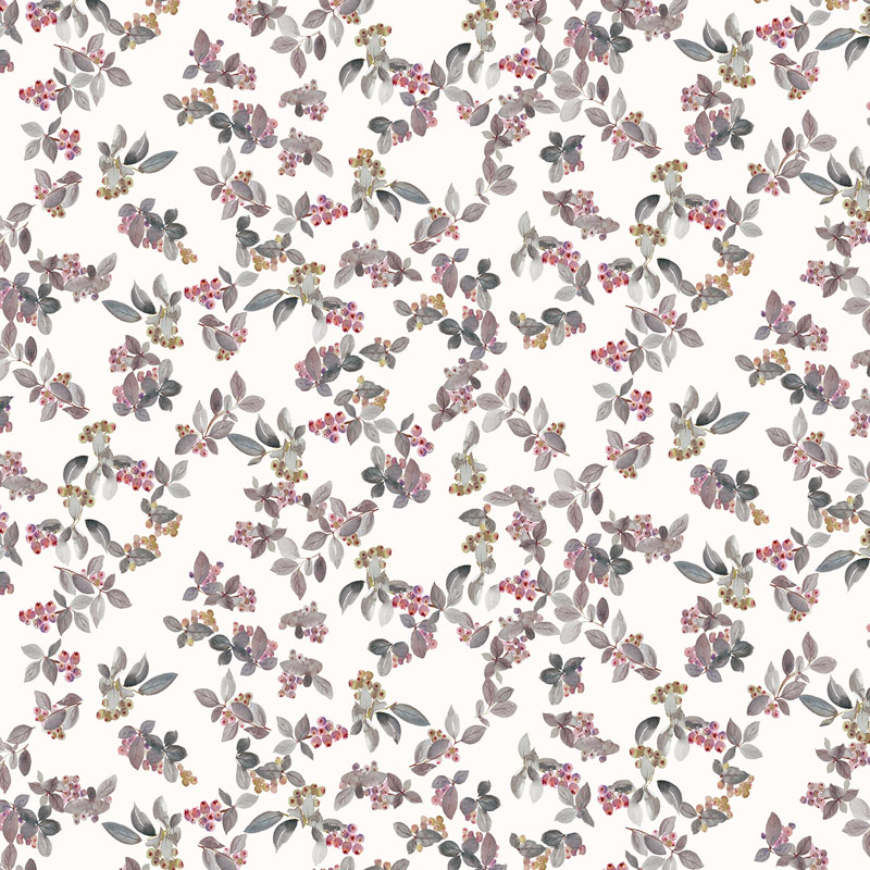 Floral Serenade By Tracy Moad By Rjr Fabrics - Digiprint - Dusty Rose