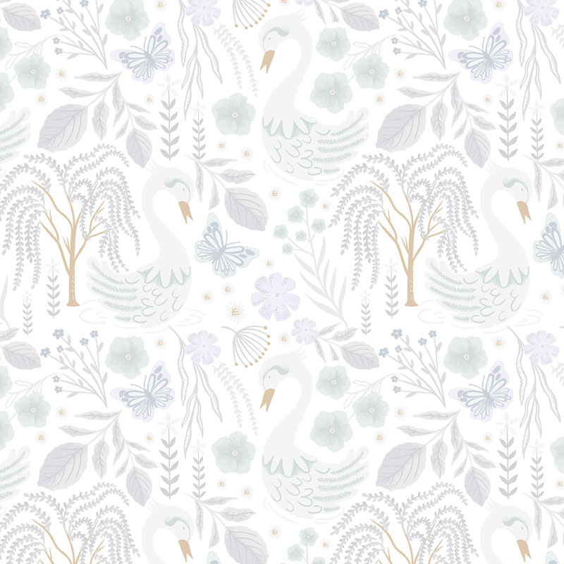 Forever By Fineapple Pair For Rjr Fabrics - Hyacinth