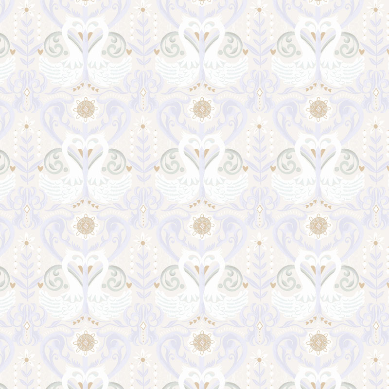 Forever By Fineapple Pair For Rjr Fabrics - Hyacinth