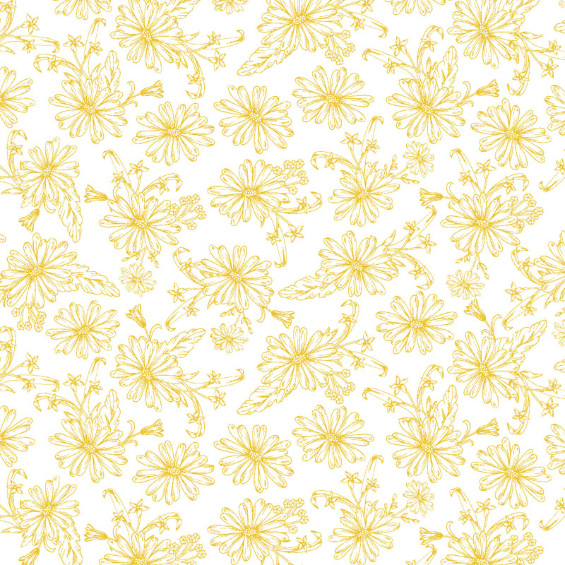 Dear Dahlia By Rjr Studio For Rjr Fabrics - Golden