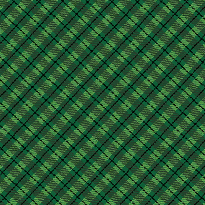 Holiday Farmhouse Plaid By Kanvas Studio For Benartex - Digitally Printed - Green