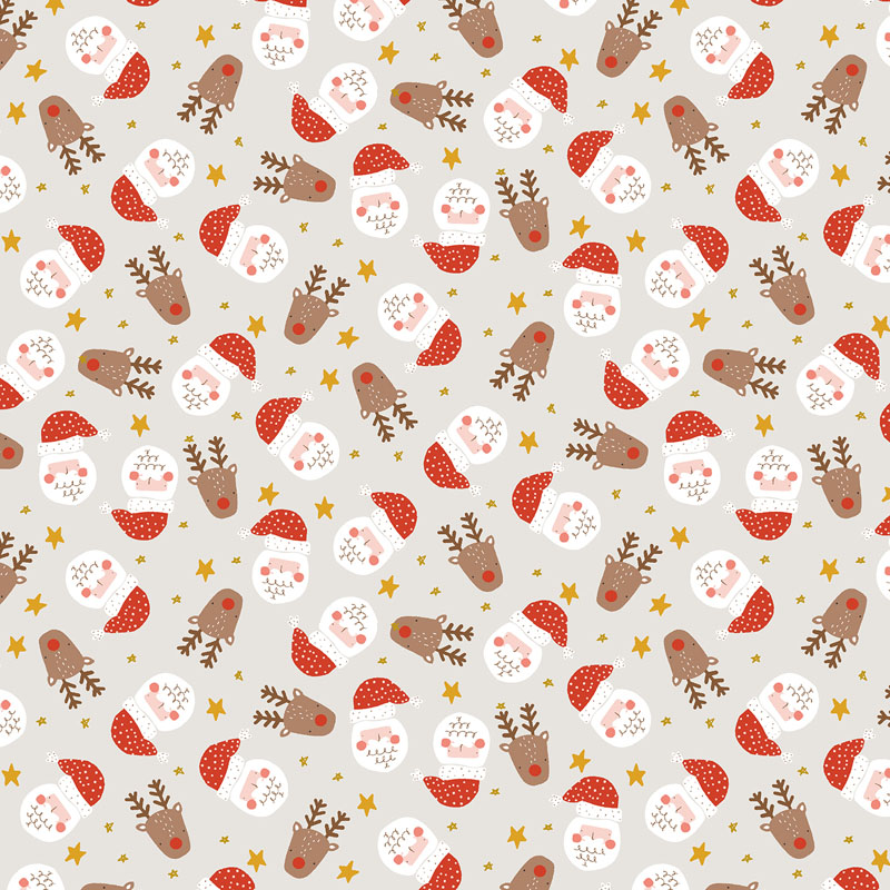 Christmas Lane By Rjr Studio For Rjr Fabrics - White