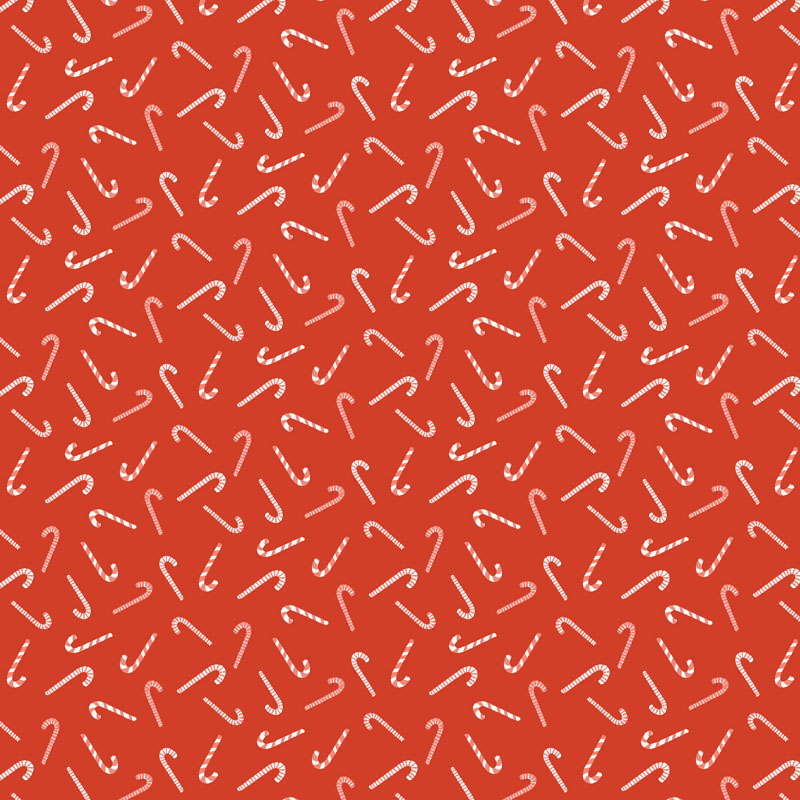 Christmas Lane By Rjr Studio For Rjr Fabrics - Red