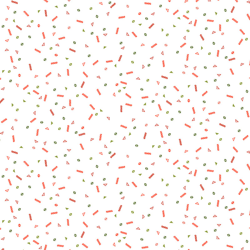 Miniature Mini Ii By Rjr Studio For Rjr Fabrics - Candy Cane Red