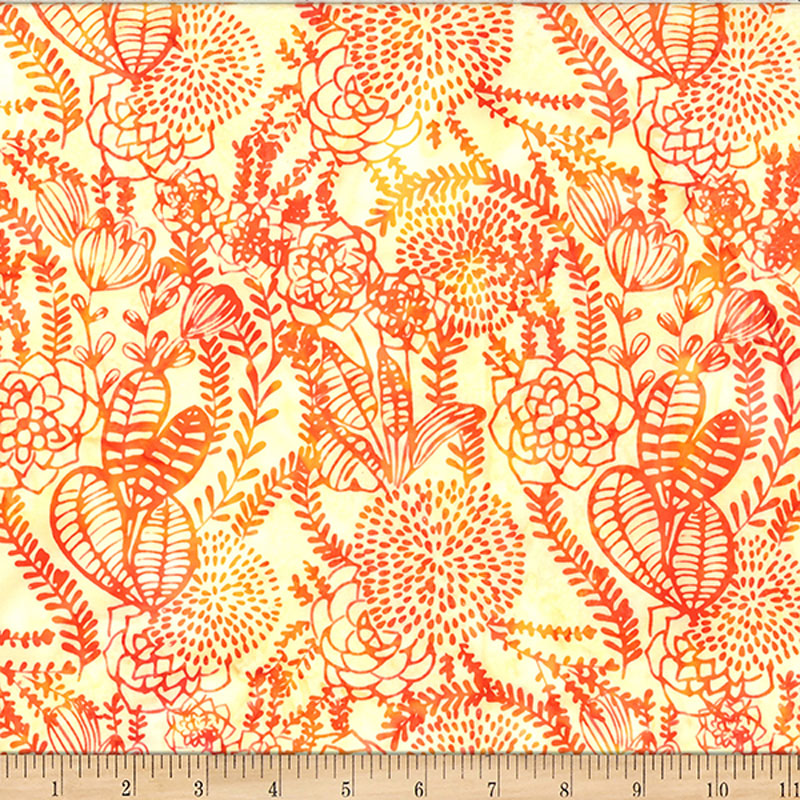 Bali Batik By Hoffman - Poppy