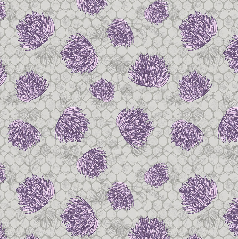 Bee Haven By Rachel Rossi Designs For Benartex - Digitally Printed - Grey