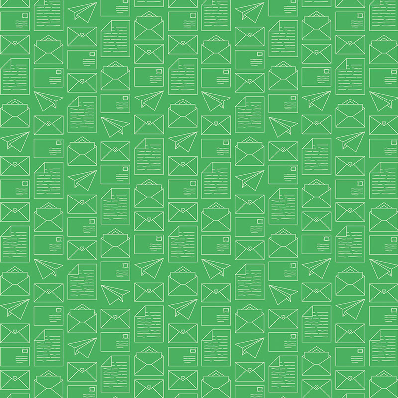 Happy Notes By Contempo Studio For Benartex - Green