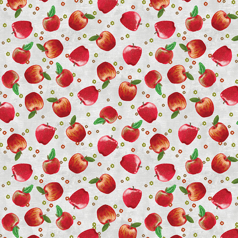 Beautiful Harvest By Nancy Halvorsen For Benartex - Pale Cloud - Digitally Printed