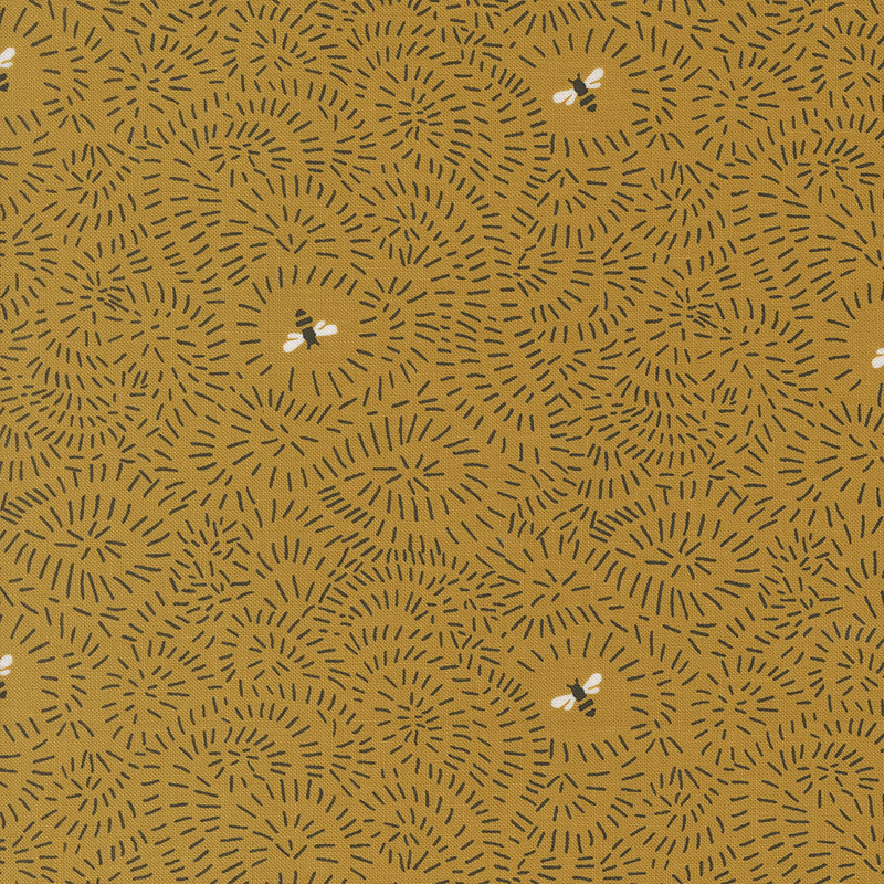 Bee Garden By Gingiber For Moda - Beeswax
