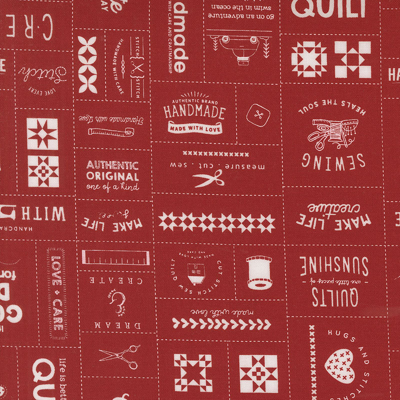 Threads By Sweetwater For Moda - Red