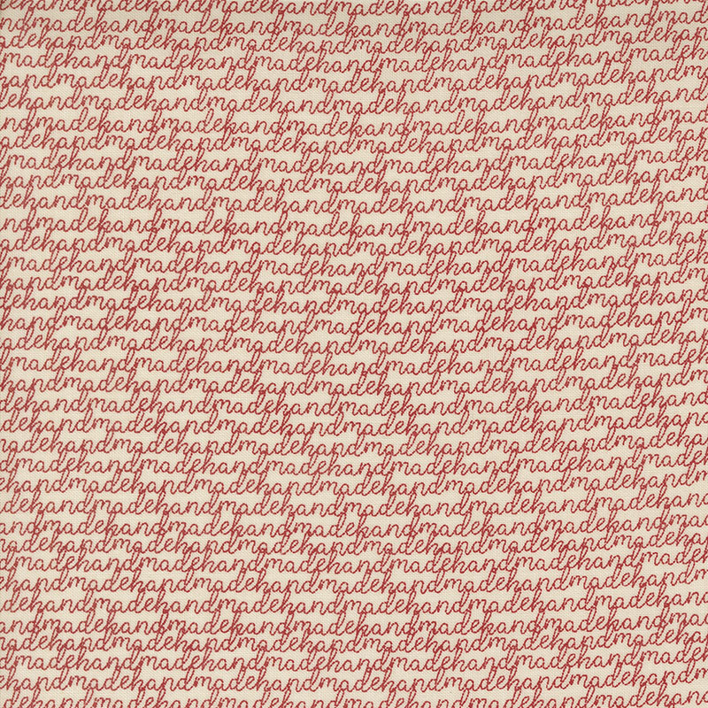 Threads By Sweetwater For Moda - Porcelain - Red