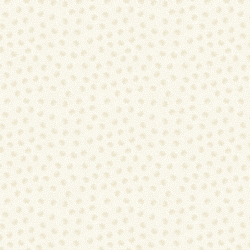 Tiny Tonals Aw 24 By Lewis & Irene - Tiny Dotty Floral Cream On Cream