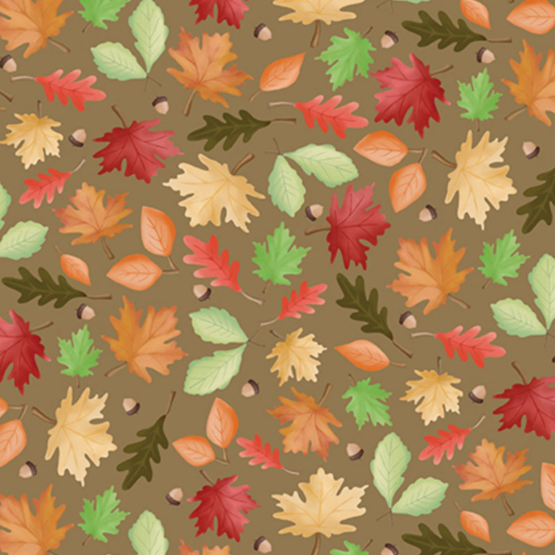 Enchanted Forest By Kanvas Studio For Benartex - Digitally Printed -  Brown