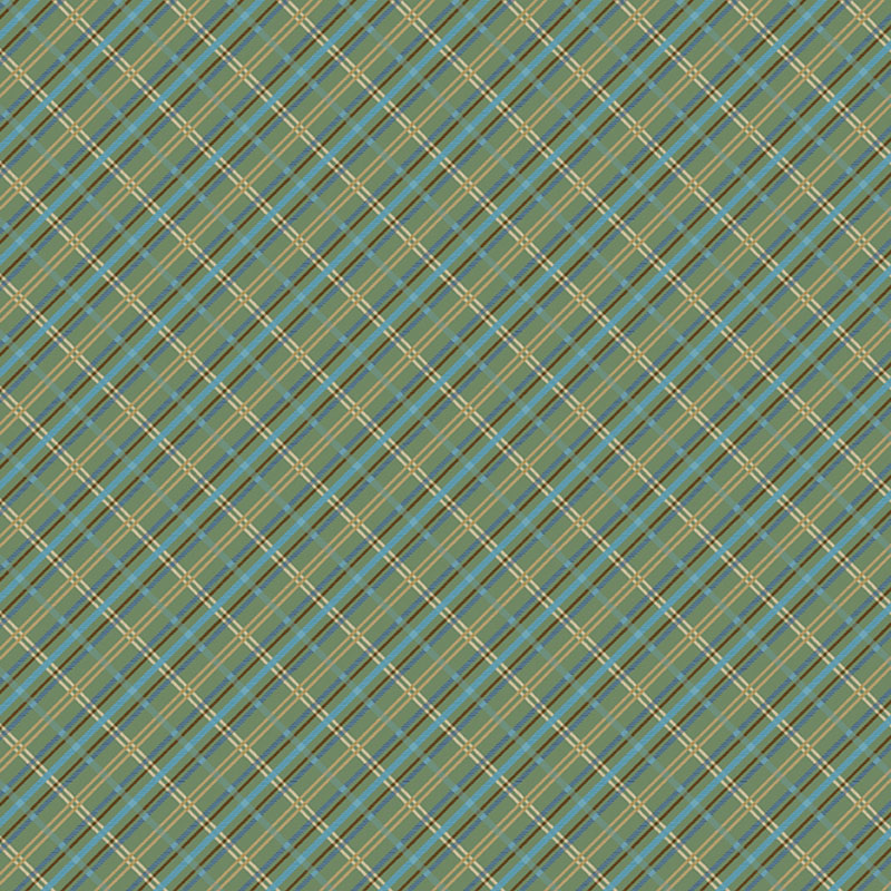 Enchanted Forest By Kanvas Studio For Benartex - Digitally Printed -  Green