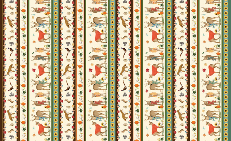 Enchanted Forest By Kanvas Studio For Benartex - Digitally Printed -  Multi