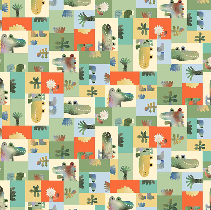 See Ya Later Alligator By Michael Miller -  Multi