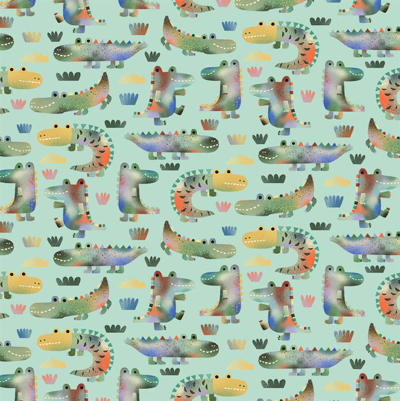 See Ya Later Alligator By Michael Miller - Mint