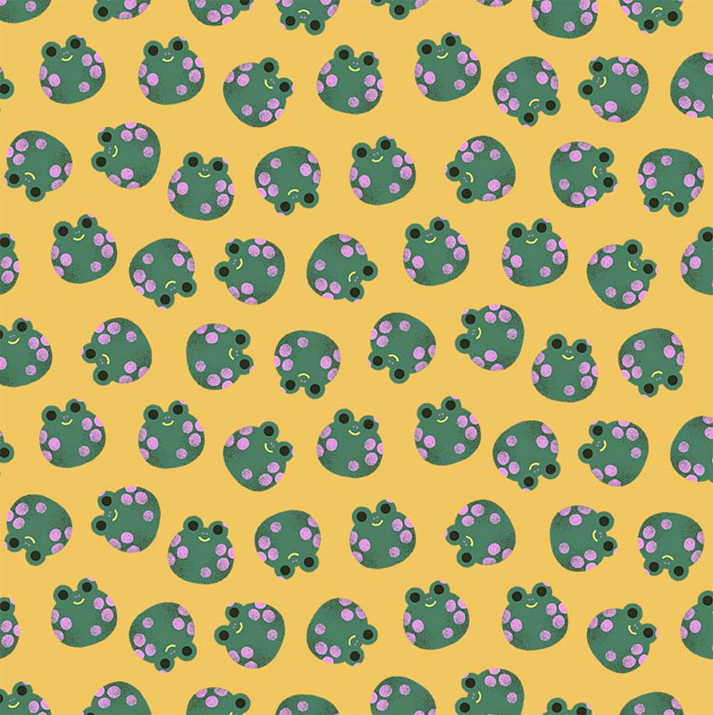 See Ya Later Alligator By Michael Miller - Yellow