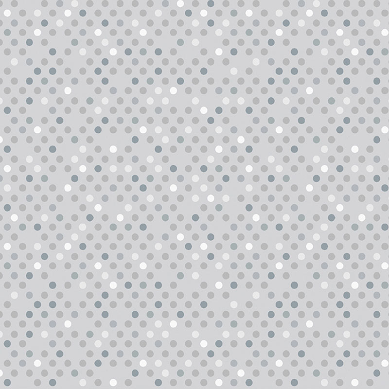 Dazzle Dots Ii By Contempo Studio For Benartex - Grey