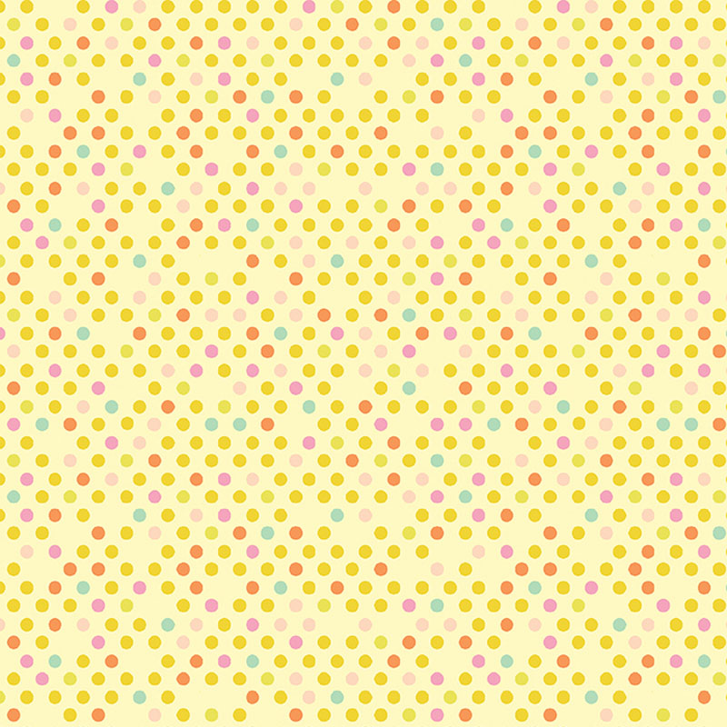 Dazzle Dots Ii By Contempo Studio For Benartex - Light Yellow