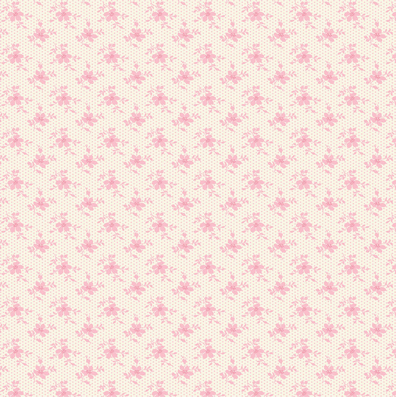 April\'s Garden By April Cornell For Benartex -  Light Pink