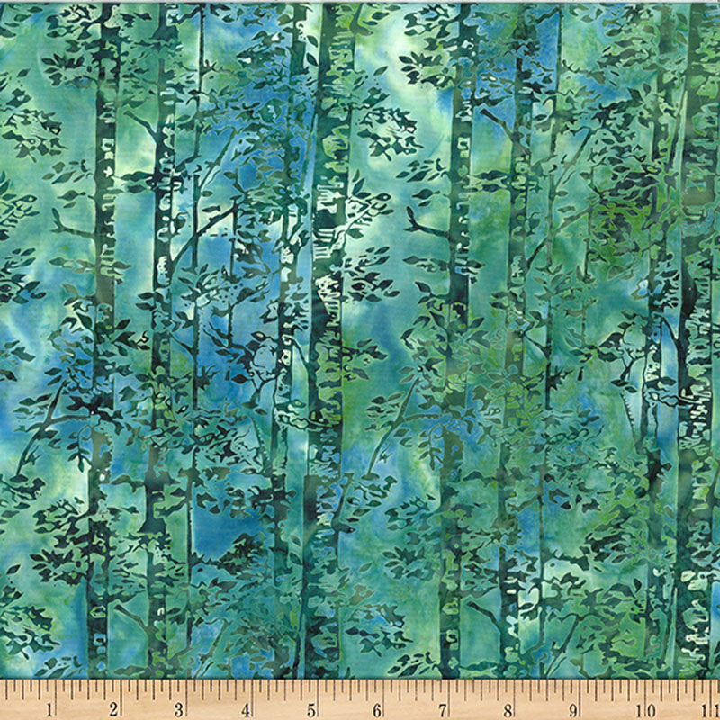 Woodland Bali Batik By Mckenna Ryan For Hoffman - Chamomile