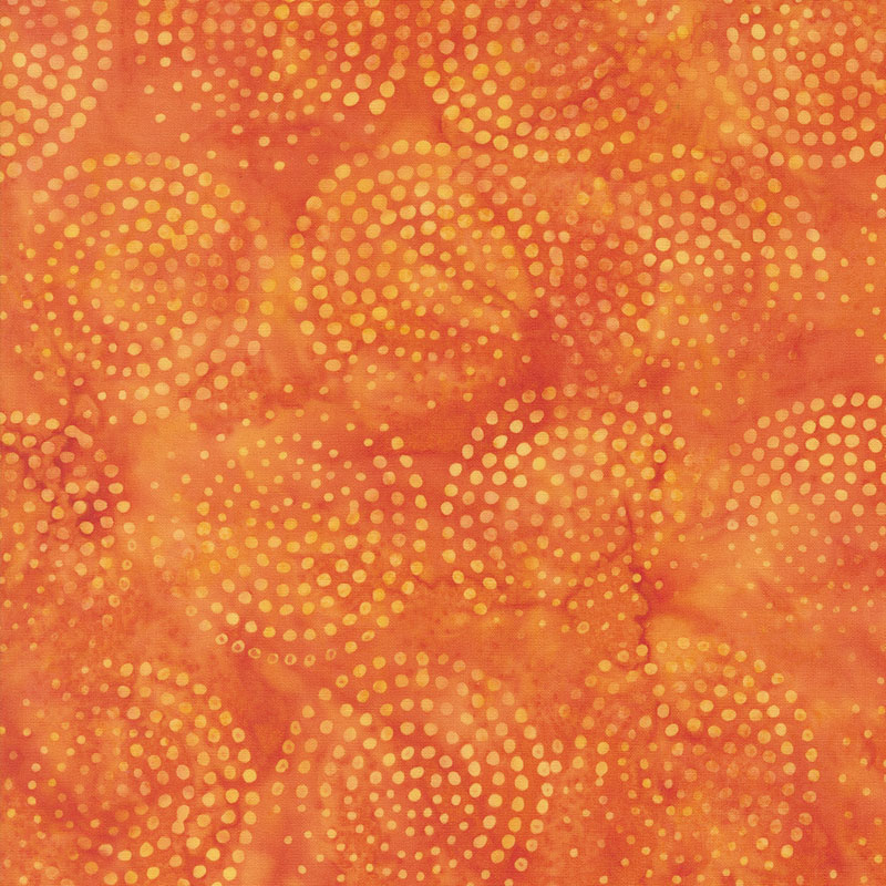 Echo Batiks By Moda - Tangerine Swirl
