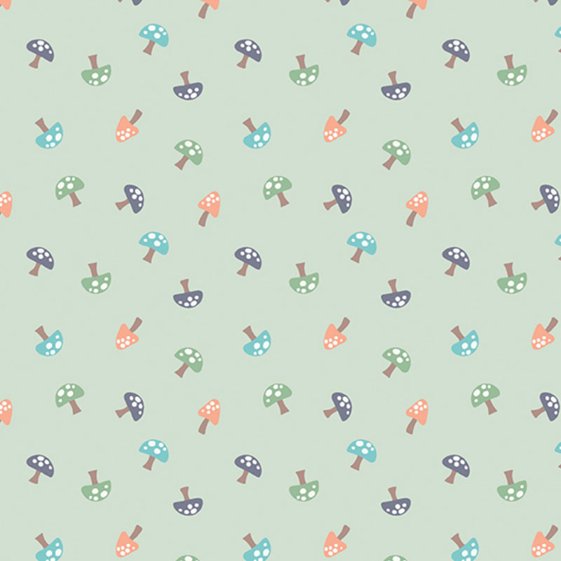 Cozy Forest Comfort Flannel By Benartex - Sage